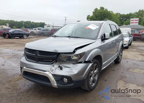 2017 Dodge Journey Crossroad Plus Awd из США, поврежденный, VIN 3C4PDDGG9HT555122